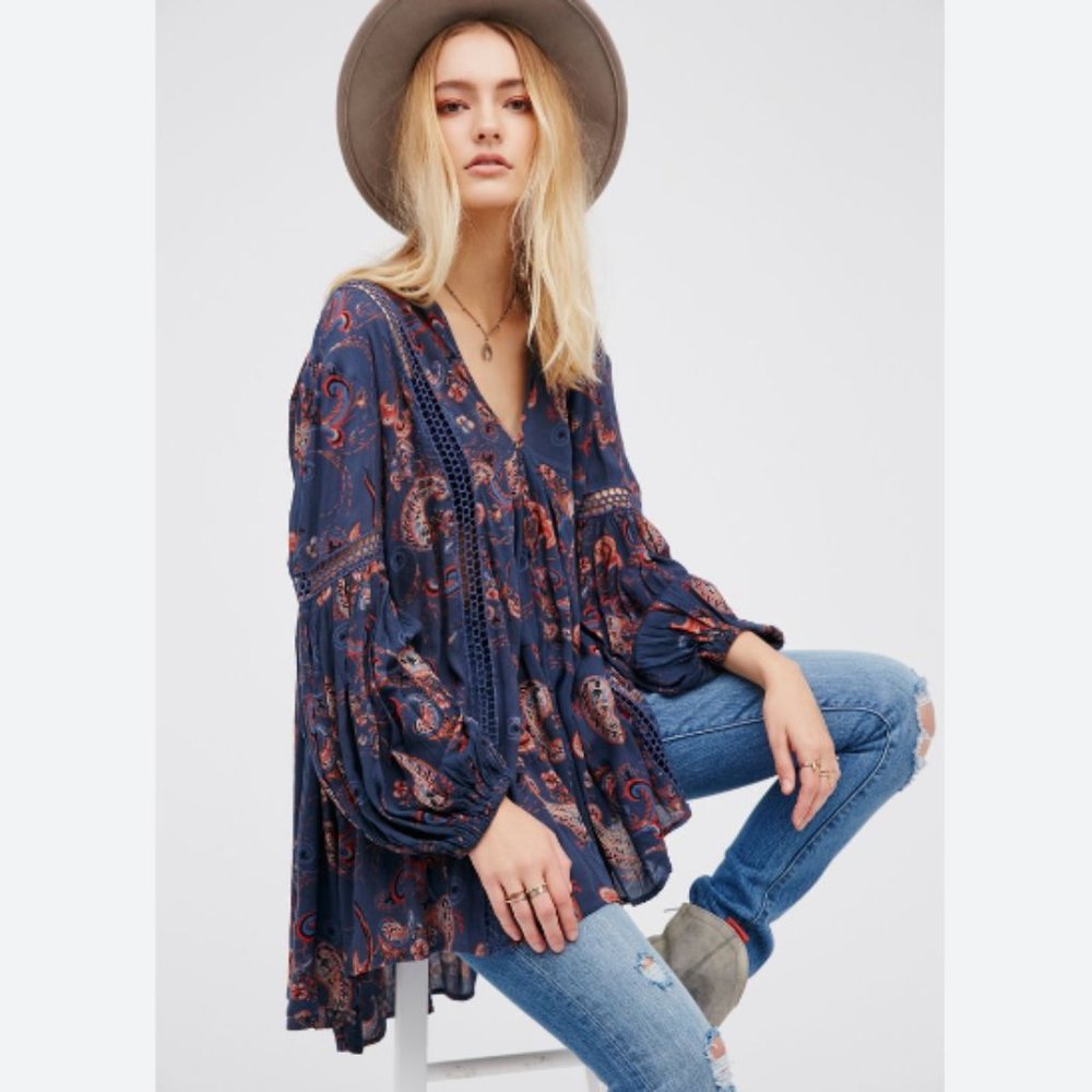 FREE PEOPLE | Just The Two of Us Paisley Tunic